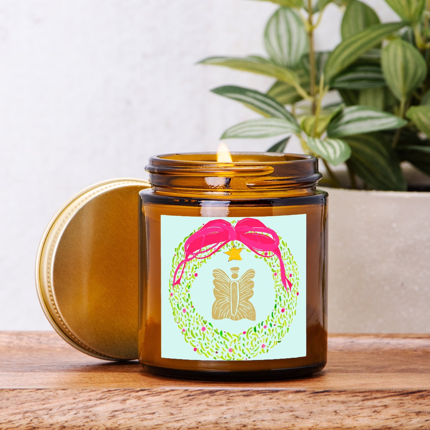 Coastal Angel Holiday Candle