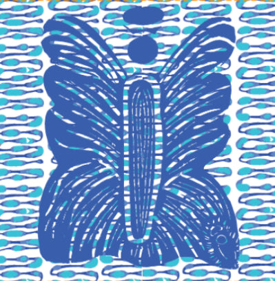 Blue Angel designed Mug