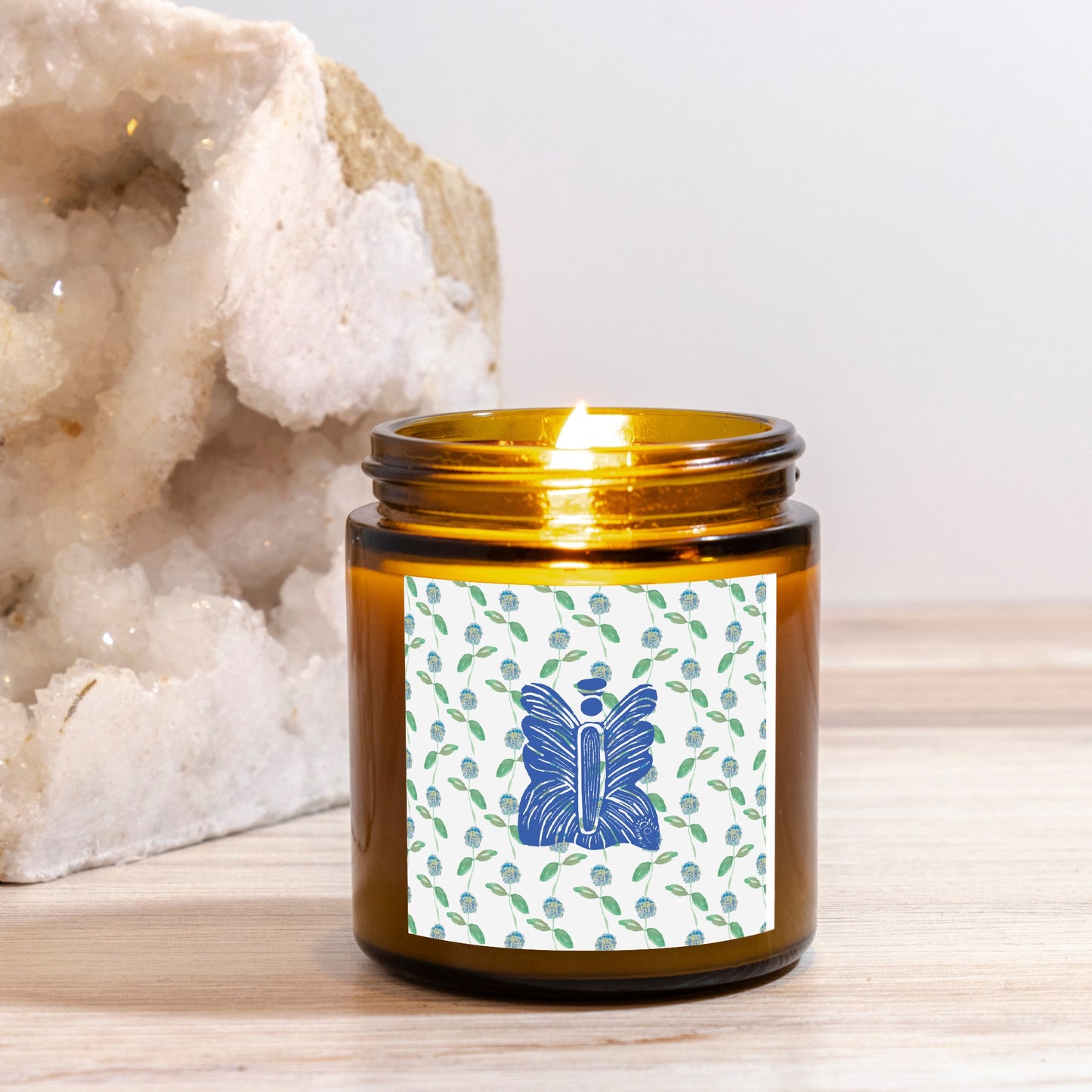 Candle Blue Angel Jar 4oz