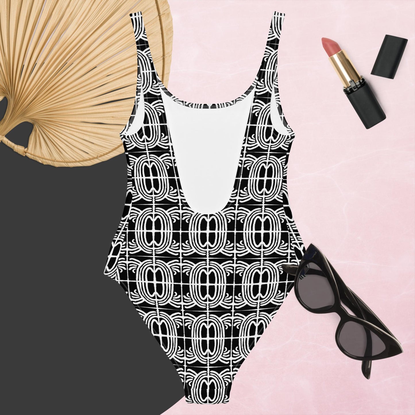 Resort Classic Black White Swimsuit