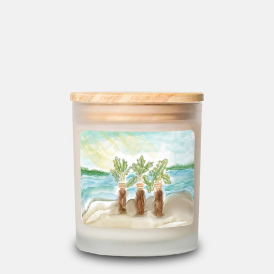 3 Palms Coastal Candle
