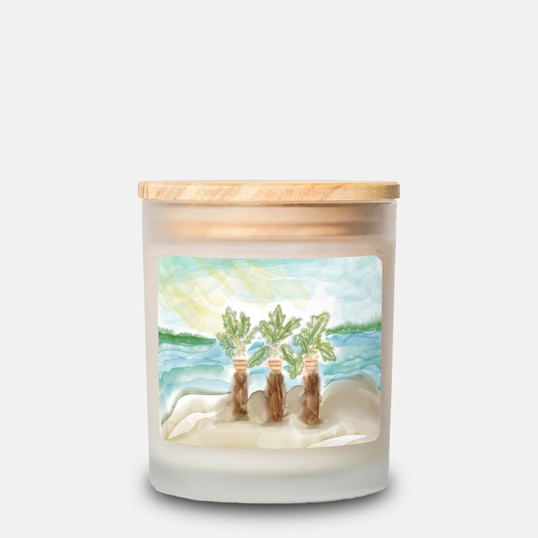 3 Palms Coastal Candle