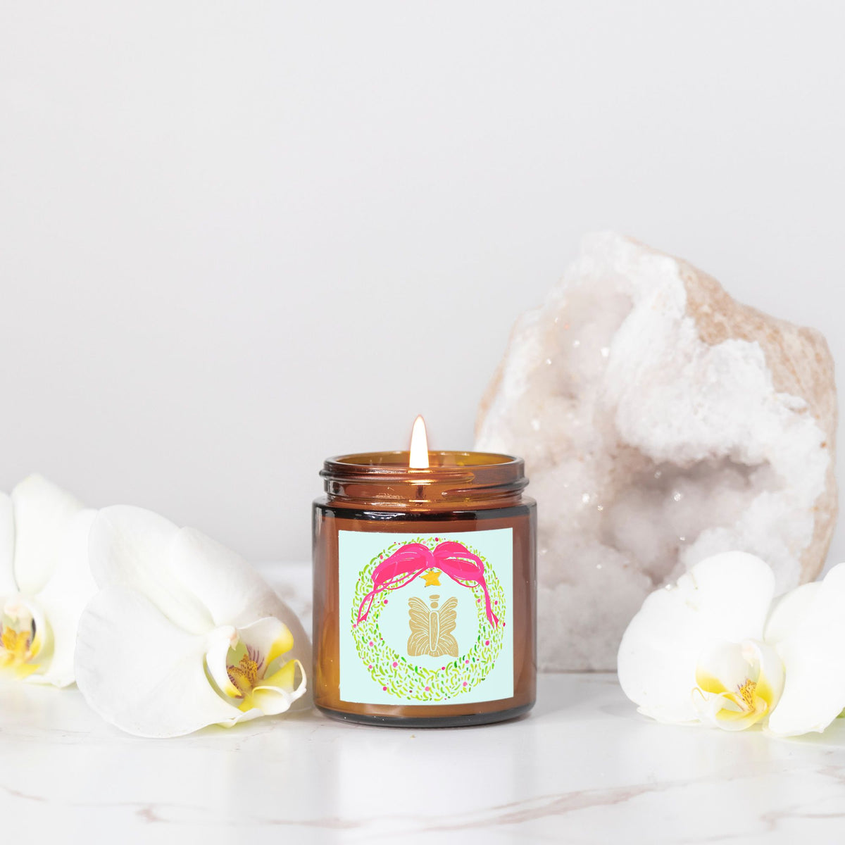 Coastal Angel Holiday  Candle