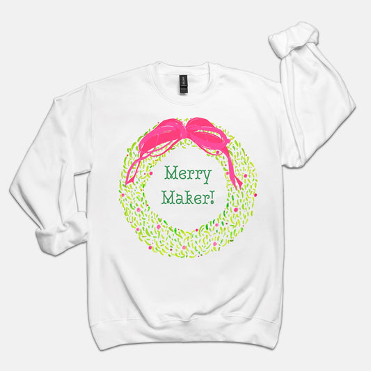 Merry Maker Unisex Crew Neck Sweatshirt