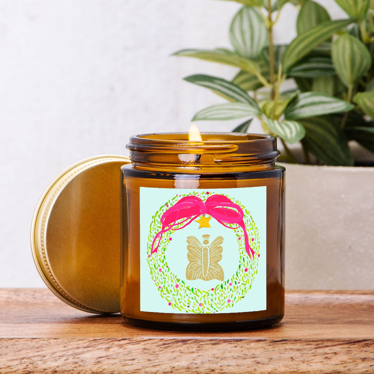 Coastal Angel Holiday  Candle