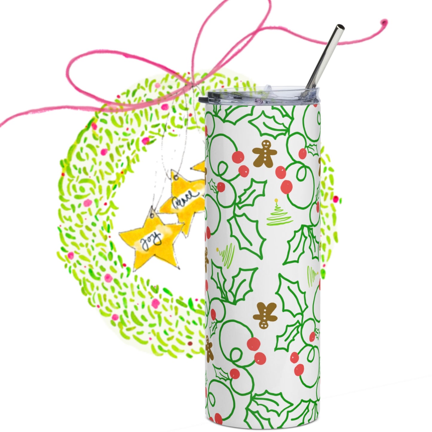 Gingerbread Holiday Tumbler