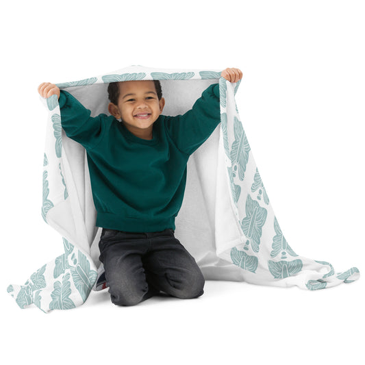 Blue Print Cozy Guardian Angel Blanket